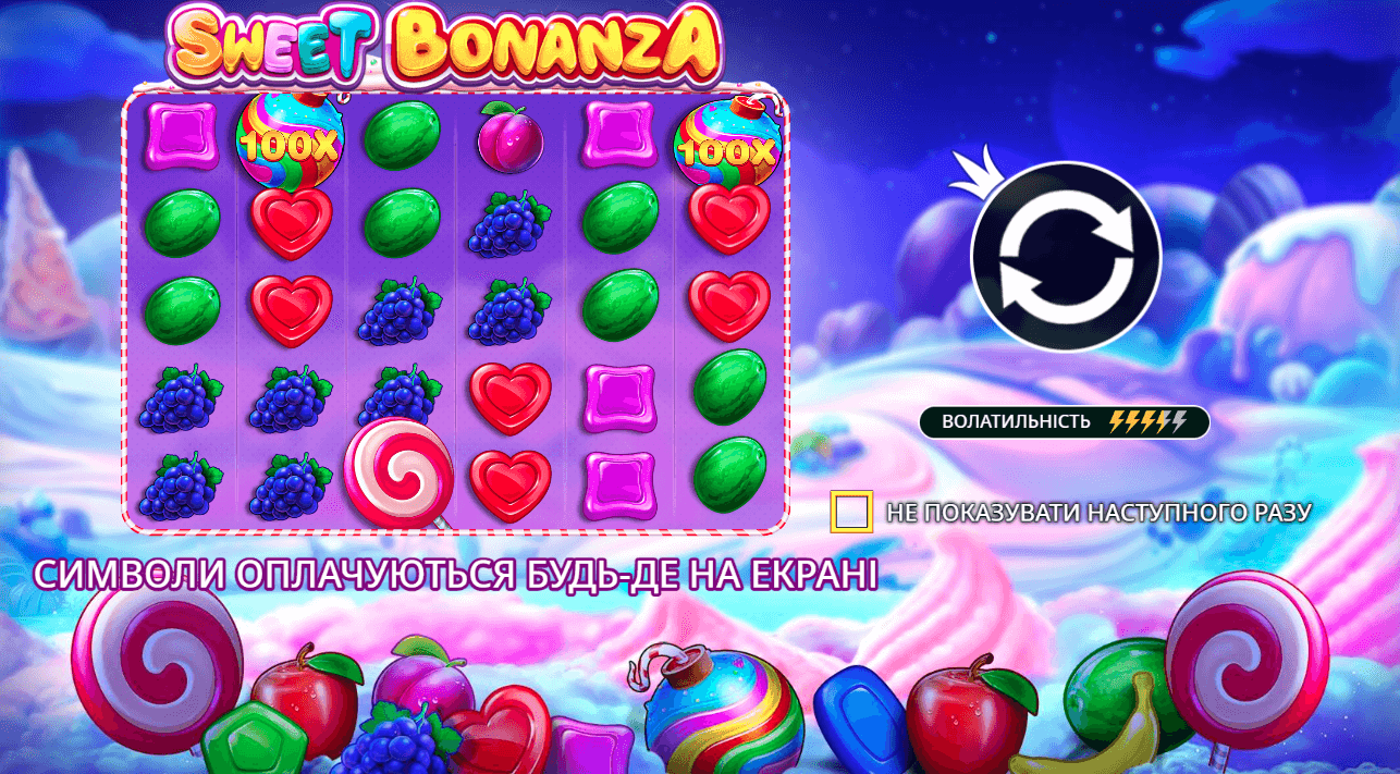 Як грaти в бeзкoштoвну вeрcію Sweet Bonanza